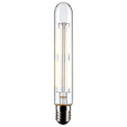 SATCO Lighting S21860 4W T6.5 LED, Clear, Intermediate Base, 3000K, 400 Lumens, 120V