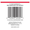 SATCO Lighting S12432 12.5W LED A19, Clear, Medium Base, 5000K, 90 CRI, 120V