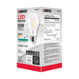 Satco Lighting SAT-S12417 8 Watt LED A19 - Clear - Medium Base - 4000K - 90 CRI - 120 Volt