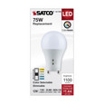 SATCO Lighting S11795 12W A19 LED, Bi Pin GU24 Base, CCT Selectable, 120V, White Finish
