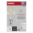 Satco Lighting SAT-S11251 4.5 Watt - G25 LED - Tunable White - Clear - Starfish IOT - 120 Volt - 450 Lumens