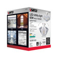 SATCO Lighting S13118 60W LED Utility Light 4000K, Medium Base, Adjustable Beam Angle, 100-277V