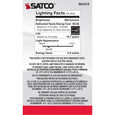 SATCO Lighting S21213 5.5W G16.5 LED, White, Candelabra Base, 90 CRI, 3000K, 120V