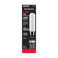 SATCO Lighting S21353 8W T10 LED, Frost, Medium Base, 90 CRI, 3000K, 120V