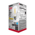 Satco Lighting SAT-S11355 8 Watt - A19 LED - Clear - 3000K - Medium base - 120 Volt