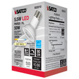 SATCO Lighting S22210 5.5W PAR20 LED, 90 CRI, 3000K, 40 degree Beam Angle, Medium Base, 120V