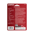 SATCO Lighting S21830 5.5W B11 LED, Frosted, Candelabra Base, 2700K, 500 Lumens, 120V, 2-Pack