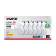 Satco Lighting SAT-S11471 8.5 Watt - BR30 LED - 3000K - 80 CRI - Medium Base - 120 Volts - Dimmable - 6-pack