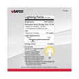 SATCO Lighting S11400 9W A19 LED, 3000K, Medium Base, 220 degree Beam Angle, 10-Pack