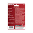 SATCO Lighting S21815 4W G16.5 LED, Clear, Medium Base, 2700K, 350 Lumens, 120V, 2-Pack