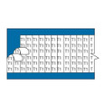 Thomas & Betts WCB1S WMC-25 CARDS-VNYL CLOTH 1-1/2 L B1