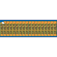 Thomas & Betts WAT-5011 Conduit and Voltage Marker Cards - Vinyl