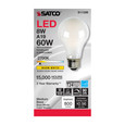SATCO Lighting S11356 8W, A19 LED, Soft White, 2700K, Medium Base, 120V