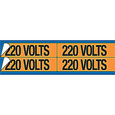 Thomas & Betts WDT-5015 Conduit and Voltage Marker Cards - Vinyl