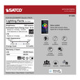 SATCO Lighting S11253 9.5W, A19 LED, RGB & Tunable White, Starfish IOT, 120V, 800 Lumens, 2-Pack