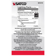 SATCO Lighting S21215 4W G16.5 LED, Clear, Medium Base, 90 CRI, 2700K, 120V