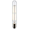 SATCO Lighting S21370 4W T6.5 LED, Clear, Intermediate Base, 3000K, 400 Lumens, 120V