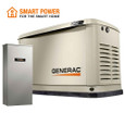 GENERAC 7172 Guardian 10kW Home Backup Generator with 16-circuit Transfer Switch WiFi-Enabled