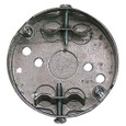 Steel City 36125 D 3-1/4 ROUND BX,STL,5.5CU,1/2-KO,CLA