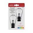 SATCO Lighting S11289 4-Pin S14 1W, LED Replacement String Light Lamp, RGBW, Starfish IOT, 2-Card