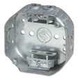 Steel City 54151 A 4IN OCT BX,STL,15.8CU,1/2-KO,CLAMP