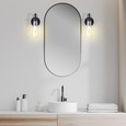 SATCO Lighting S21340 2.8W T6 LED, Clear, Candelabra Base, 90 CRI, 2700K, 120V