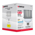 SATCO Lighting S28715 80W LED HID Replacement, 5000K, Mogul extended Base, Type B Ballast Bypass -277-347V