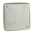 Steel City 52 C 1 VT 4SQ CVR, FLAT, BLANK, VAPOR TIGHT