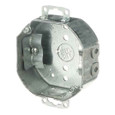 Steel City 54151 NE 4 IN. OCT BX, NMSC CLAMP, ADJ. EARS