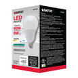 SATCO Lighting S21802 6W, A19 LED, 4000K, Candelabra Base, 220 degree Beam Angle, 120V