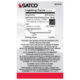 SATCO Lighting S21216 4W G16.5 LED, Clear, Medium Base, 90 CRI, 3000K, 120V