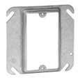 Steel City 52 C 13-30 4 IN SQ BX COVER,STL,3CU,1-DEVICE,