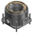 Steel City 601 SC 1-GANG SERV FLR-BX 56CU HUB .75IN