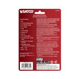 SATCO Lighting S21835 4W B11 LED, Clear, Medium Base, 3000K, 350 Lumens, 120V, 2-Pack