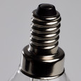 SATCO Lighting S21819 4W B11 LED, Clear, Candelabra Base, 2700K, 350 Lumens, 120V, 2-Pack