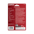 SATCO Lighting S21819 4W B11 LED, Clear, Candelabra Base, 2700K, 350 Lumens, 120V, 2-Pack