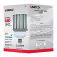 SATCO Lighting S28717 120W LED HID Replacement, 5000K, Mogul extended Base, Type B Ballast Bypass -277-347V