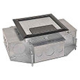 Steel City 665-6RJ 665 PLATE W/ 6 KEYSTONE RJ OPENINGS