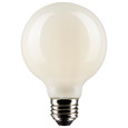 SATCO Lighting S21233 4.5W G25 LED, White, Medium Base, 90 CRI, 5000K, 120V