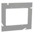 Steel City 82C-2G-0 5-SQUARE DOUBLE GANG RING FLAT