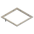 Steel City 668-TRIM-ALM 668S TRIM RING - ALUM POWDR COAT