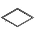 Steel City 668-TRIM-ALM 668S TRIM RING - ALUM POWDR COAT