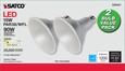 SATCO Lighting S29457 15W, PAR38 LED, 3000K, 60 degree Beam Angle, Medium Base, 120V, 2-Pack