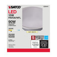 Satco Lighting SAT-S29441 15 Watt - PAR38 LED - 3000K - 25 deg. Beam Angle - Medium base - 120 Volt
