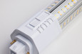 SATCO Lighting S21414 18W LED PL, CCT Selectable, Lumens Selectable, Type B, Ballast Bypass, White Finish, 120/277V