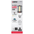 SATCO Lighting S23146 18/16/12 Wattage Selectable, LED HID Replacement, CCT Selectable, Type B, Ballast Bypass, Medium Base, 100-277V