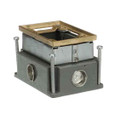 Steel City 641 1-G FLUSH SVC FLR-BX 35CU HUB3/4IN