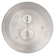 Steel City 68-HP-FC-BRS 68-HP FLUSH COVER - BRASS