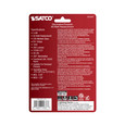 SATCO Lighting S21837 5.5W B11 LED, Clear, Medium Base, 2700K, 500 Lumens, 120V, 2- Pack