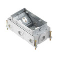 Steel City 664 CI 2-G RCSD SVC FLR-BX 90CU .75/1IN KO